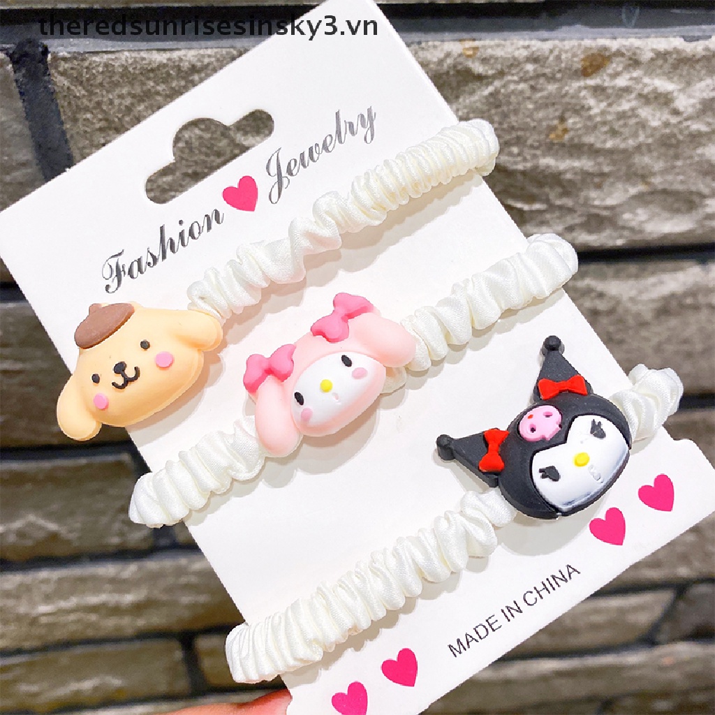 Dây Cột Tóc Đôi Kulomi Hoạt Hình Yugui Dễ Thương