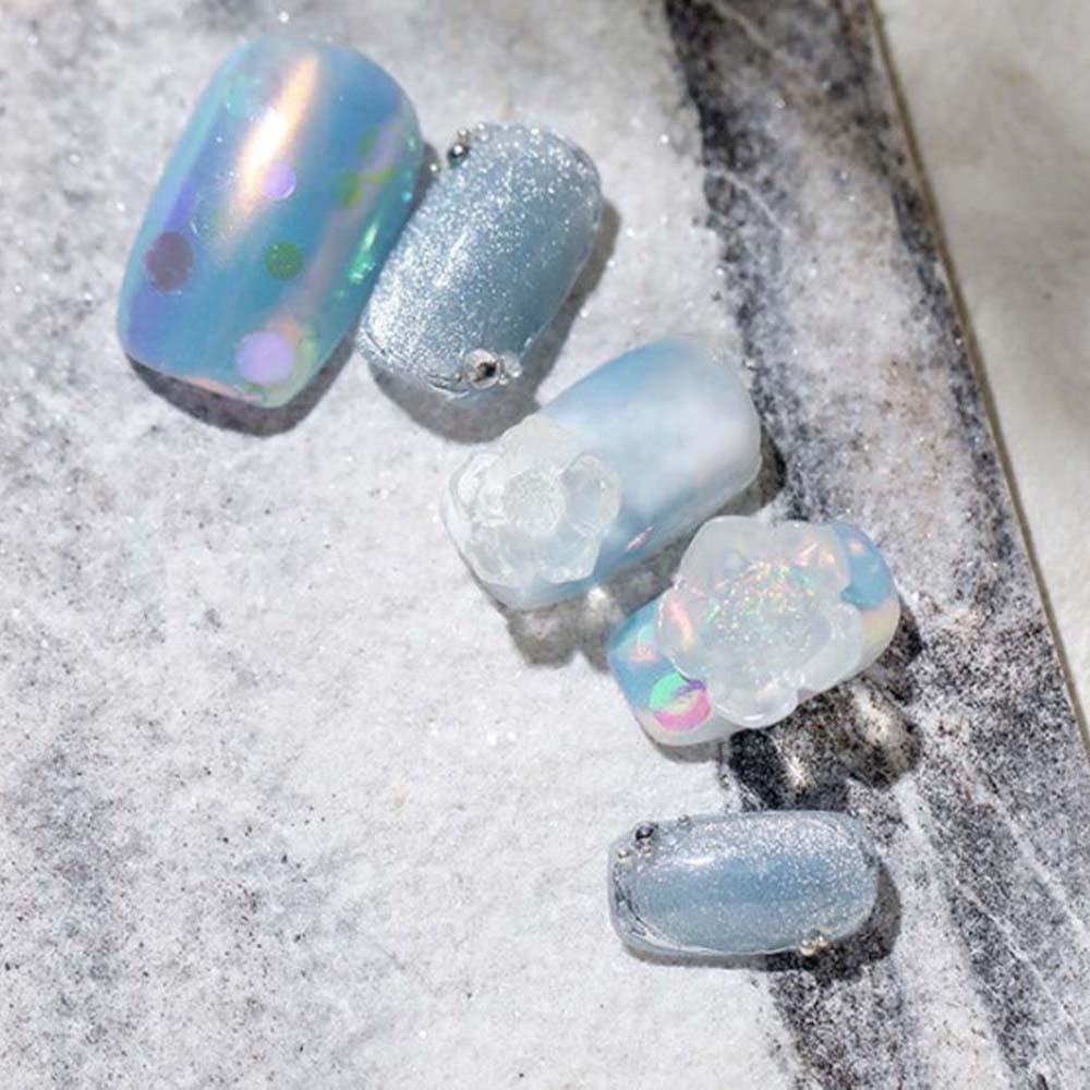 Phụ Kiện Trang Trí Móng Tay Nghệ Thuật Màu Trong Suốt Xinh Xắn