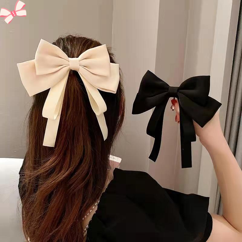 Kẹp Tóc Nơ Ruy Băng Cao Cấp YR