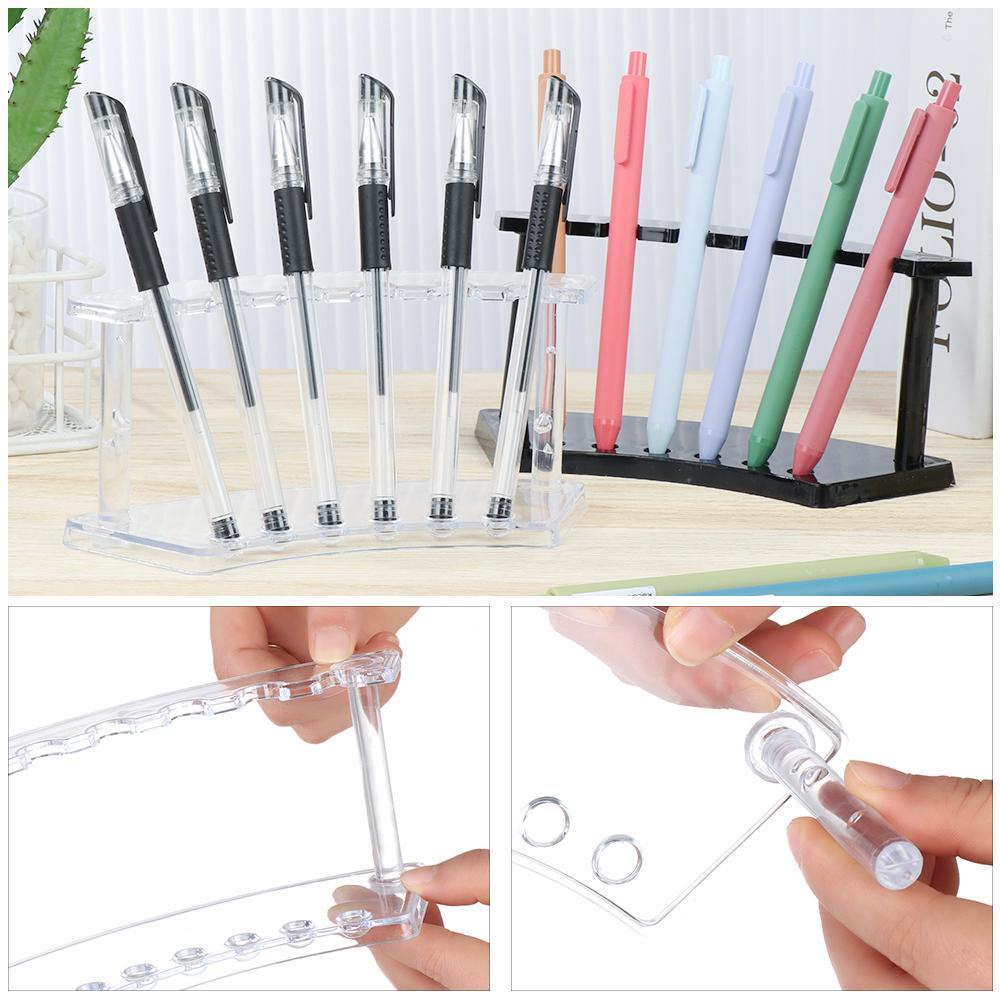 Hộp Đựng Cọ Trang Điểm Bằng Acrylic Trong Suốt 6 / 12 Ngăn Tiện Dụng
