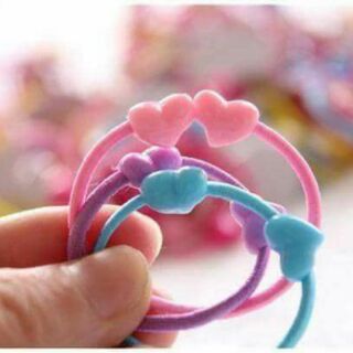 Sét 50 dây buộc tóc cho bé