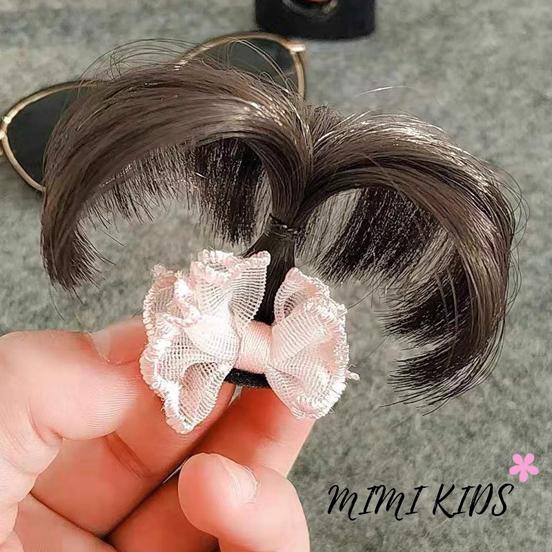 Kẹp tóc giả cây dừa cho bé Mimi Kids