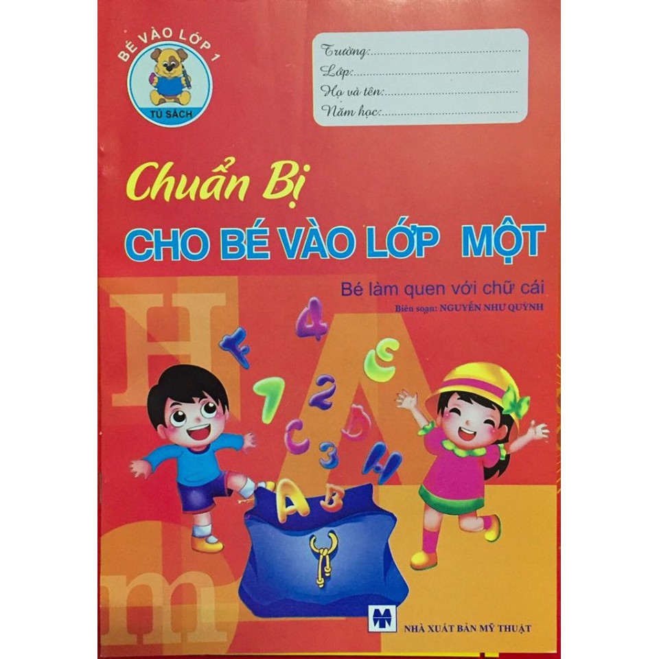 Sách - Chuẩn bị cho bé vào lớp 1