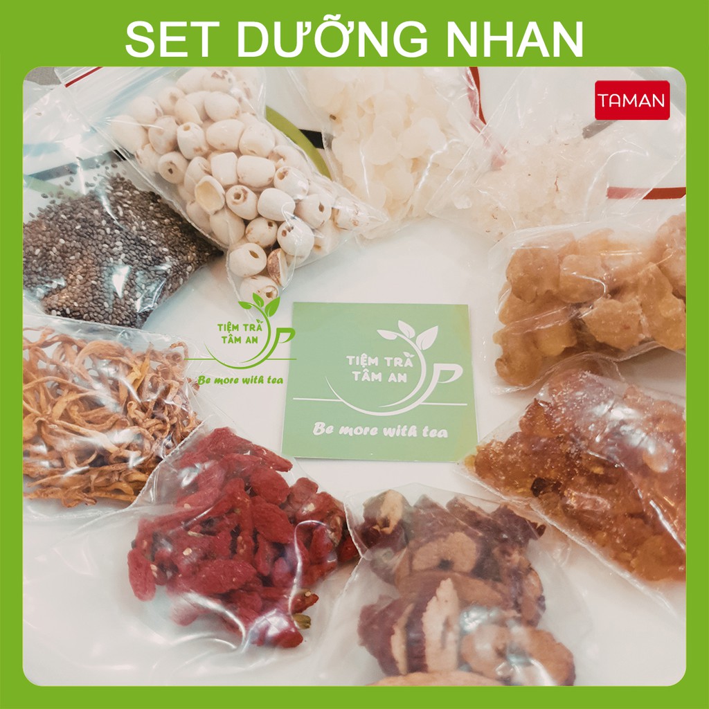 SET chè dưỡng nhan 13 vị, SET trà dưỡng nhan - Tiệm Trà Tâm An