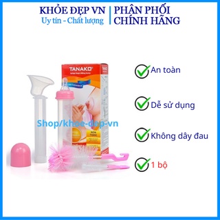 Máy hút sữa bằng tay Tanako - An toàn - không gây đau - 1 bộ sản phẩm