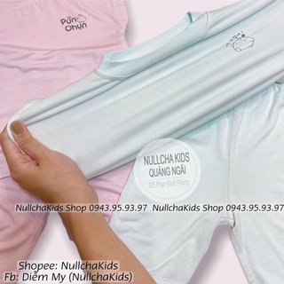 [PUNCHUN]-Bộ cộc quần lửng PUNCHUN (3-6m)