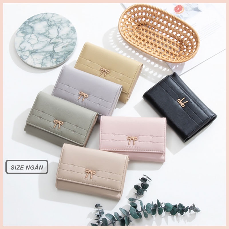 Ví nữ mini đẹp cầm tay Prettyzys cao cấp Tina Shop PTZ114