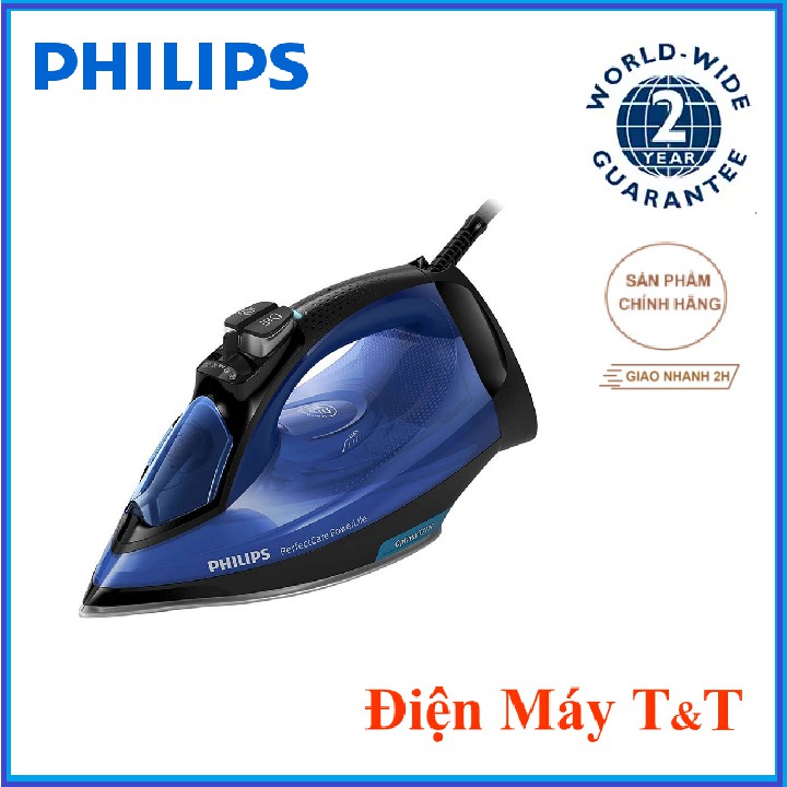 Bàn ủi hơi nước Indonesia Philips GC3920, Hàng phân phối chính hãng