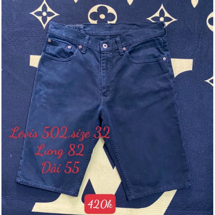 Quần Short Jean nam,LEVIS Size ~32