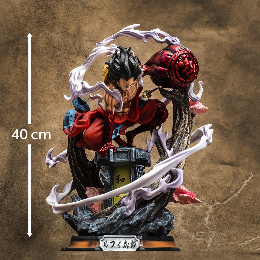 Mô hình One Piece Luffy Gear 4 Snake Man cao 40cm nặng 3,6kg mô hình One Piece Figure Luffy băng Mũ Rơm