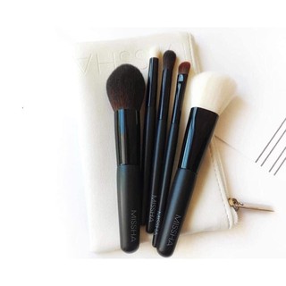 Set 5 cọ makeup Missha_Artistool_To_Go_Kit mini kèm túi đựng