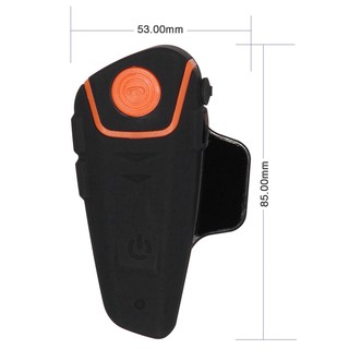Bt-S2 Motorcycle Intercom Helmet Headsets Wireless Bluetooth(Eu Plug)