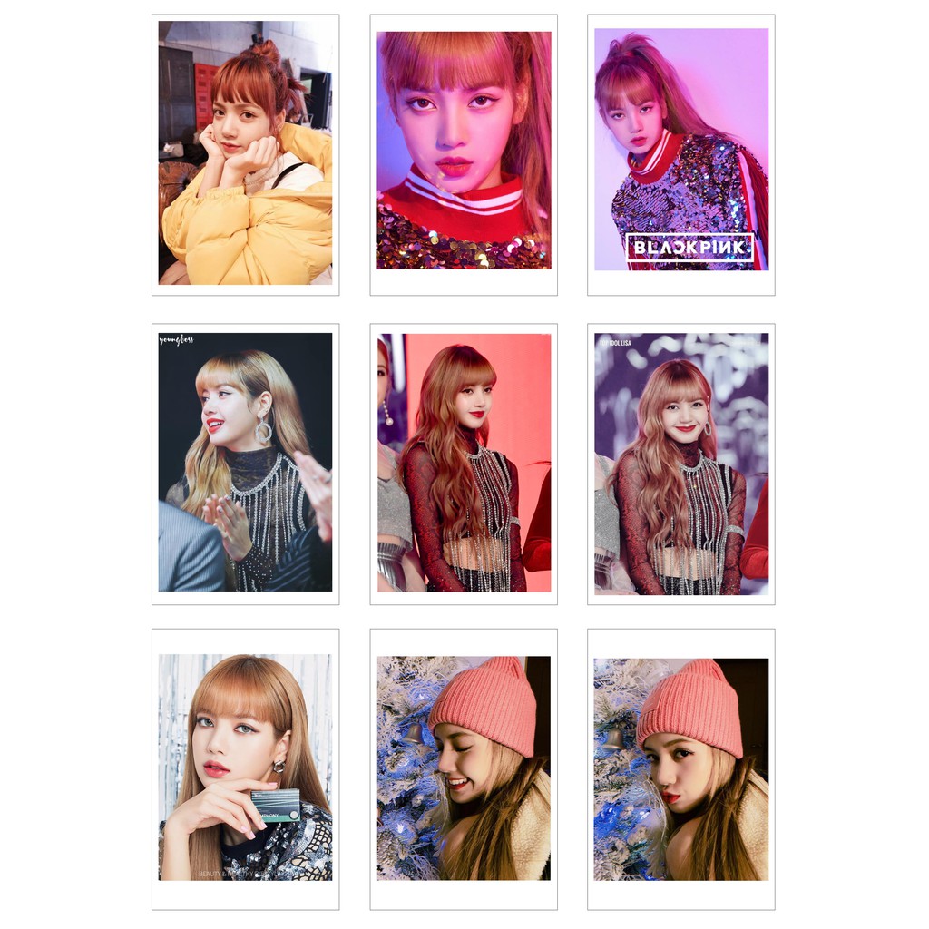 Lomo Card Ảnh LISA - BLACKPINK ( 36 ảnh)