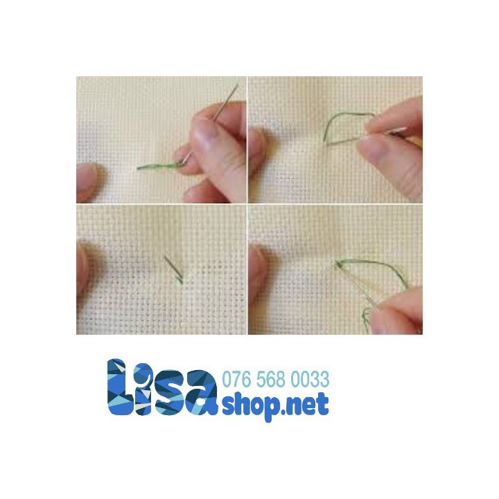 Tranh thêu chữ thập VỢ CHỒNG 50x80cm chưa thêu 51187