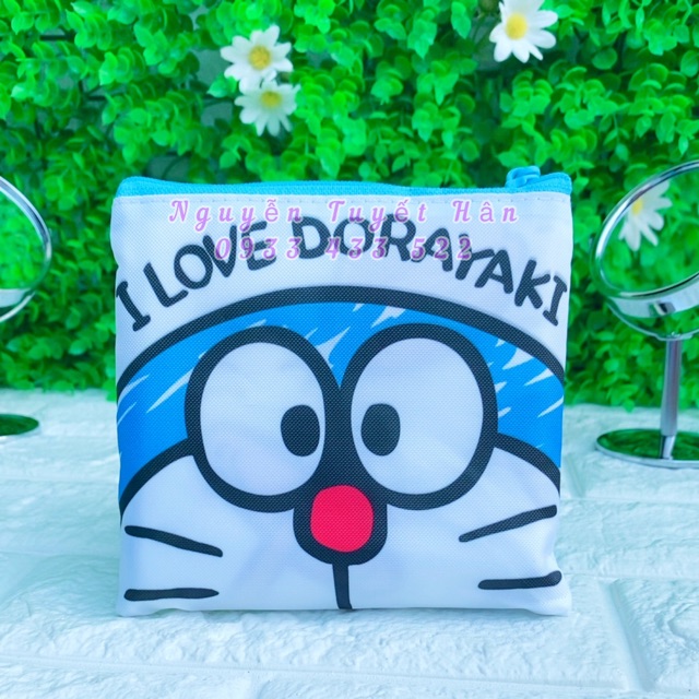 TÚI VẢI MUA SẮM HELLO KITTY - DORAEMON