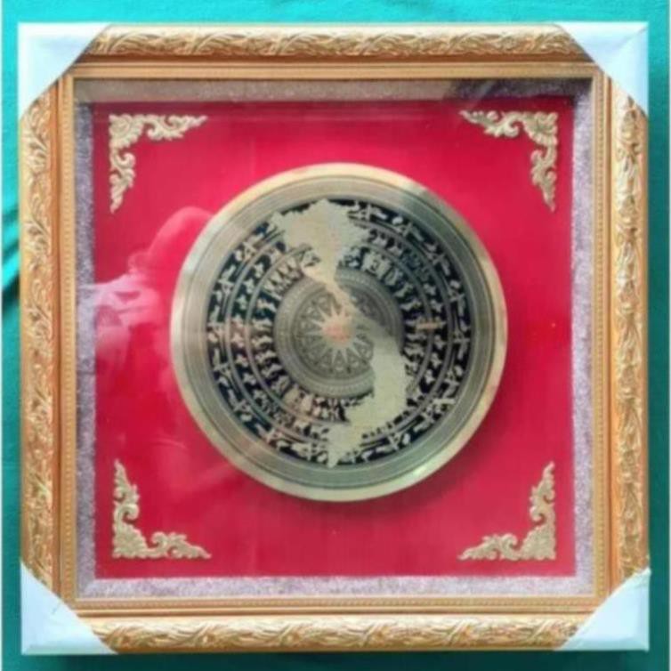 Tranh trống đồng kt 70x70cm