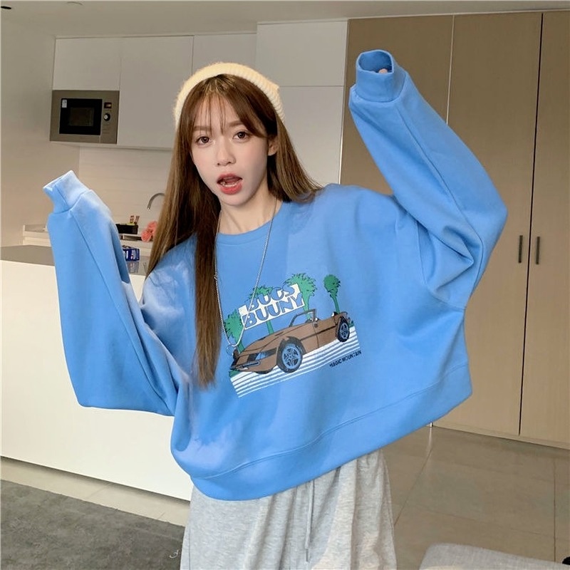 Áo thun nữ tay dài hở vai thời trang xuân thu