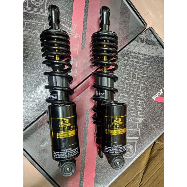 Phuộc NITRON/RCB/Ohlins FULL ĐEN lắp Airblade Nouvo LX Nouvo4_5_6 NVX Nouvo SX Impulse Shark PCX....