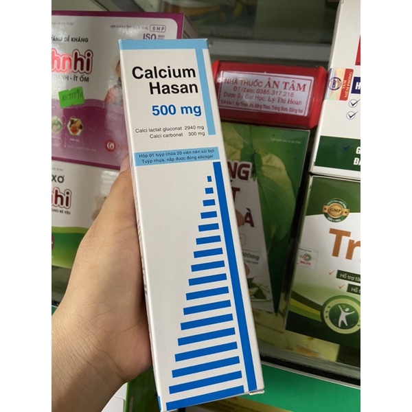 Viên sủi canxi giúp xương, răng chắc khoẻ CALCIUM 500mg