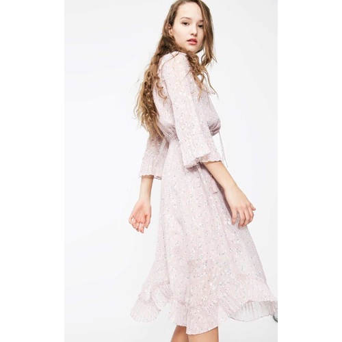 Váy Voan Tơ Hoạ Tiết Hoa Nhí Nhẹ Nhàng Đi Biển Vero Moda