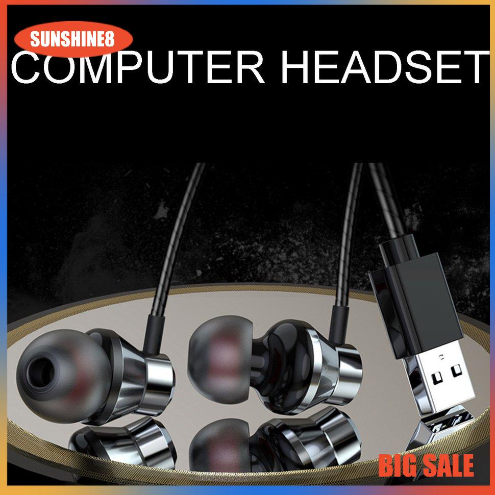 Tai nghe USB kèm mic chống tiếng ồn cho Laptop/PC