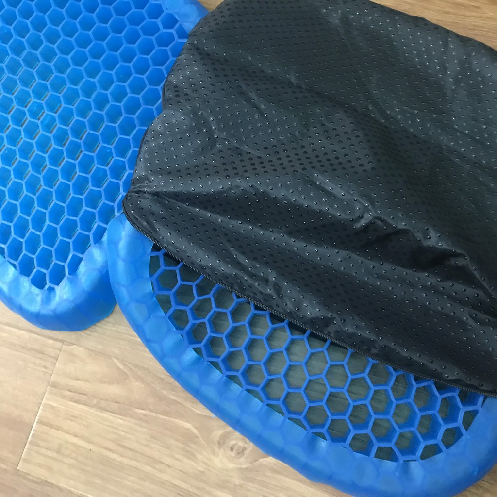 Đệm Gel Lót Ghế Chống Trượt Mát Xa Thoải Mái Tiện Dụng - Đệm Lót Ghế Tổ Ong Silicone