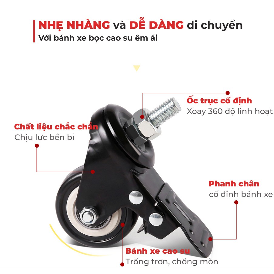 Giá treo Tivi đa dạng các kích cỡ, có bánh xe linh hoạt chịu được trọng lượng  lên đến 100kg chính hãng Avohome