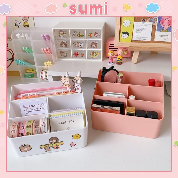 Kệ để đồ bàn học 5 ngăn K2 lưu trữ đồ, giá đựng đồ để bàn tiện lợi Sumi