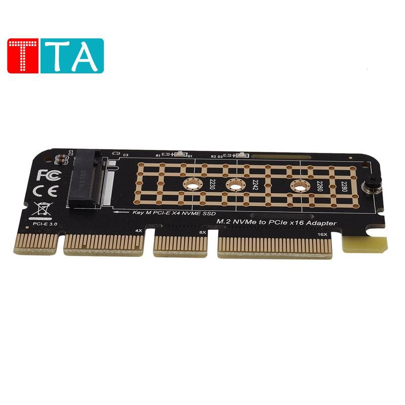 M.2 NVMe SSD To PCI-E X16 Converter Card Disk Adapter Card