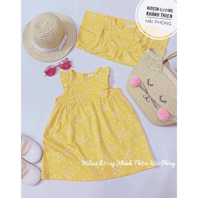 Váy cánh tiên vàng tim HM H&M sz 4m-4y_hàng chính hãng Mỹ | BigBuy360 - bigbuy360.vn