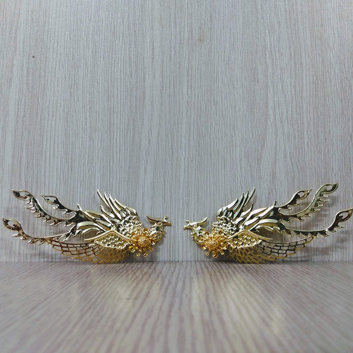 Bộ 2 kẹp tóc phượng hoàng cổ trang - XIMA1804