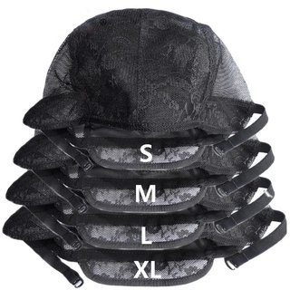 Lưới trùm tóc  Mũ để làm tóc giả có dây điều chỉnh, mũ  trùm đầu làm tóc giả