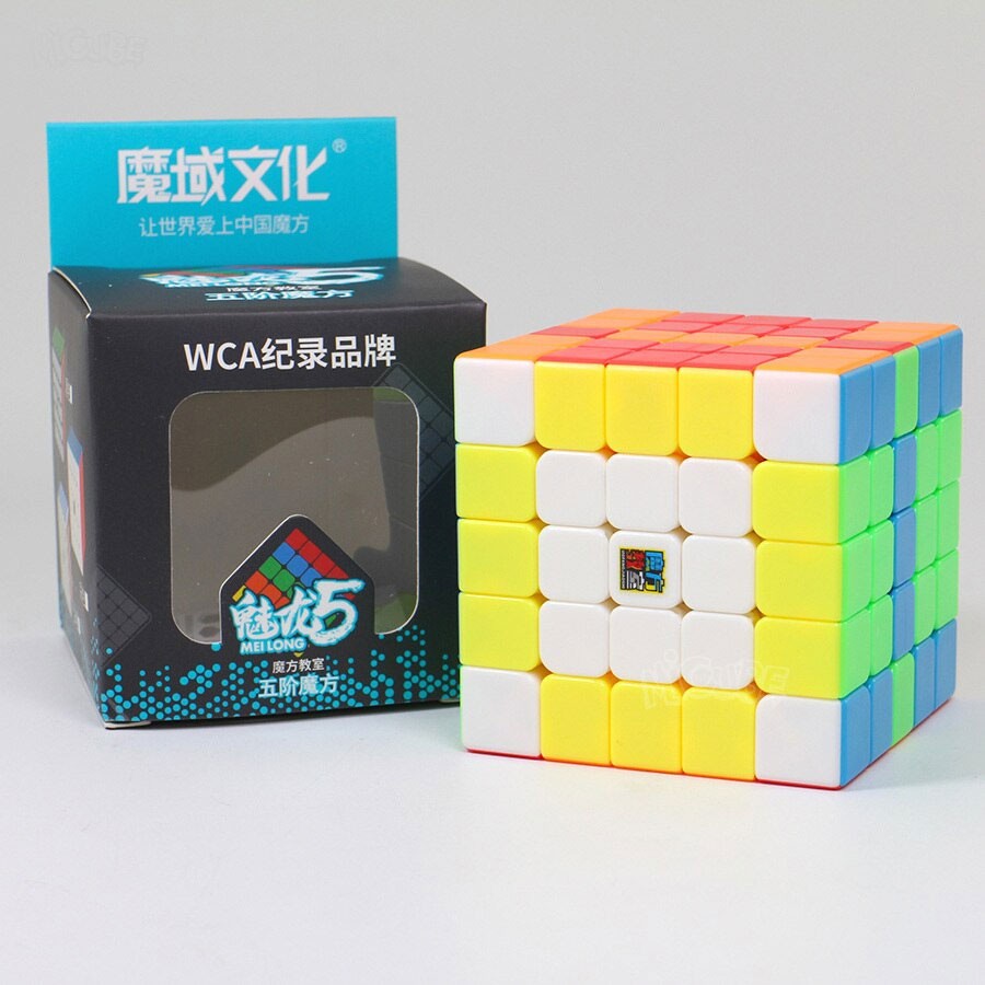 Rubik 5x5 Stickerless MoYu MeiLong MFJS Rubik 5 Tầng