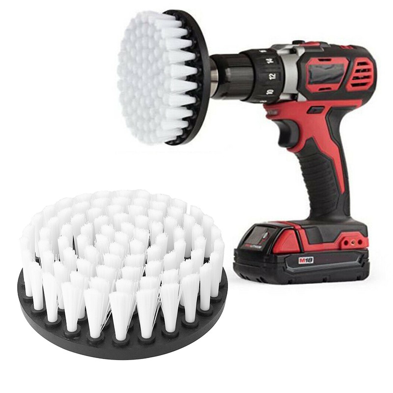 Đầu Cọ Mềm Mại 5 Inch Màu Trắng Dùng Đánh Bóng Vệ Sinh Sàn Nhà