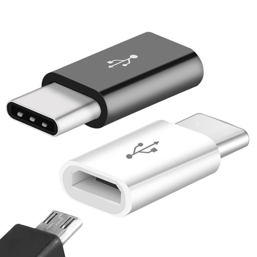 ANDROID Đầu Chuyển Đổi Từ Giác Cắm Micro Usb Sang Giác Cắm Type-C Tiện Dụng