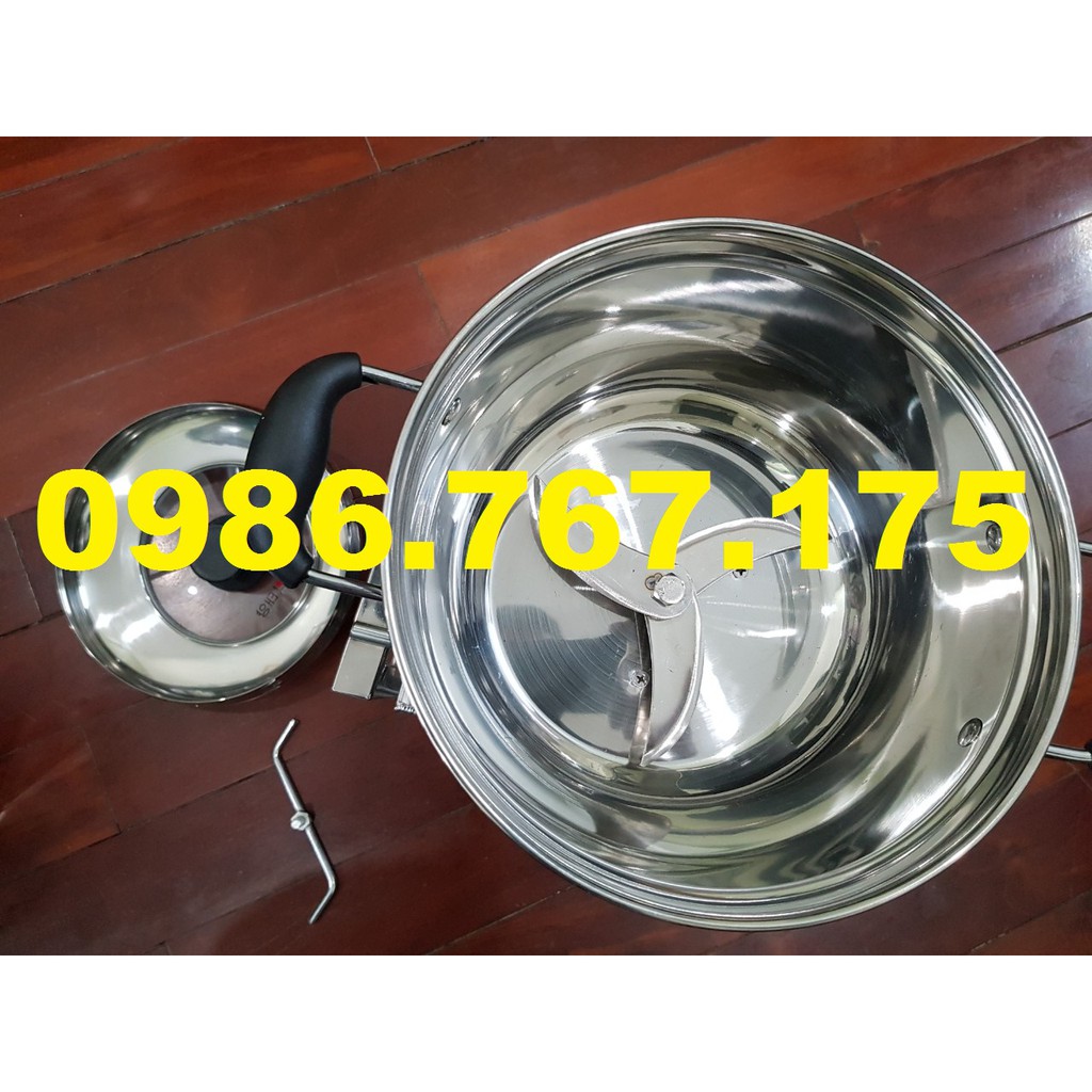 Máy đánh chà bông, ruốc loại 2kg/mẻ khung Inox