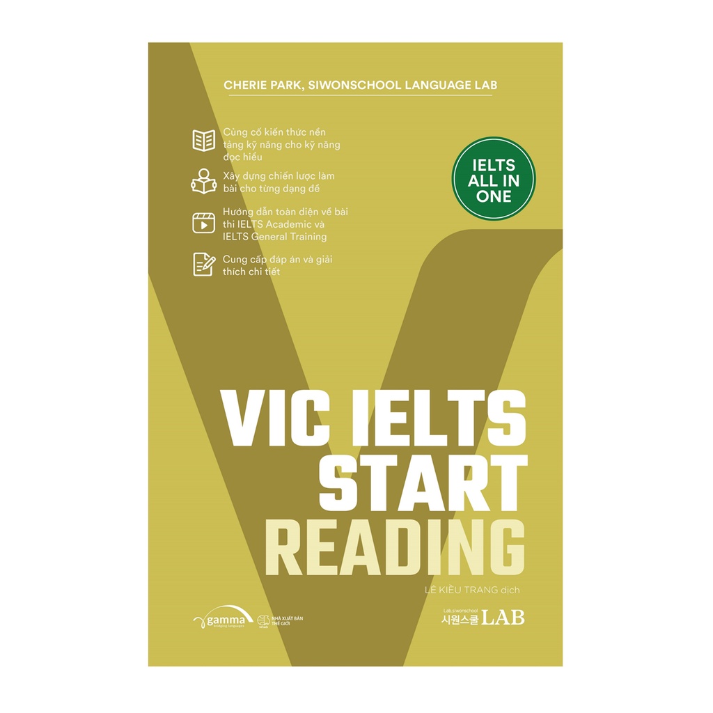 Sách - VIC IELTS START - IELTS All in One (Combo 4 cuốn)