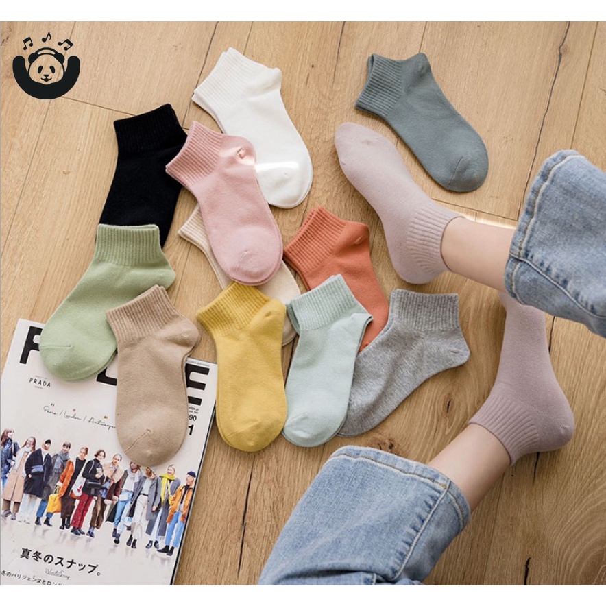 Vớ màu trơn thoáng mát kiểu dáng thời trang cho nữ