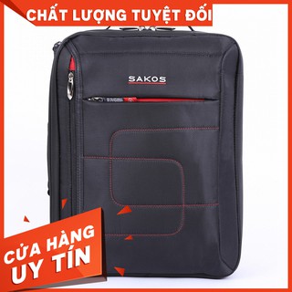 "HOT SALE" Cặp đa năng SAKOS FLASH 10 (Đen đỏ)