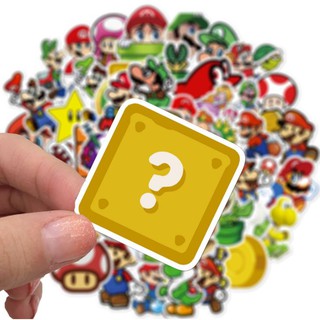 Sticker dán cao cấp NẤM MARIO Cực COOL ms#162
