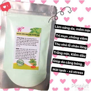 Mặt nạ Bạc Hà Tuyết đá 