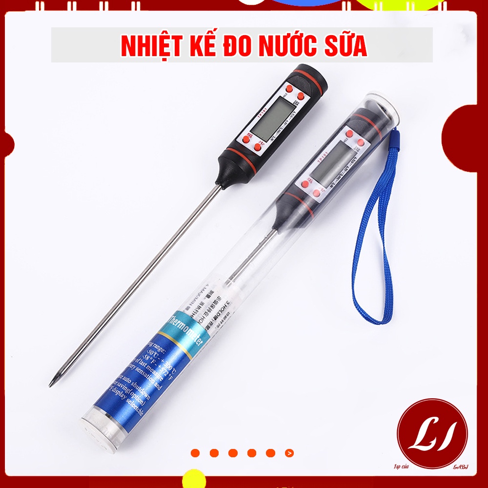 Nhiệt kế điện tử đa năng - đo nhiệt độ nước, sữa, thực phẩm