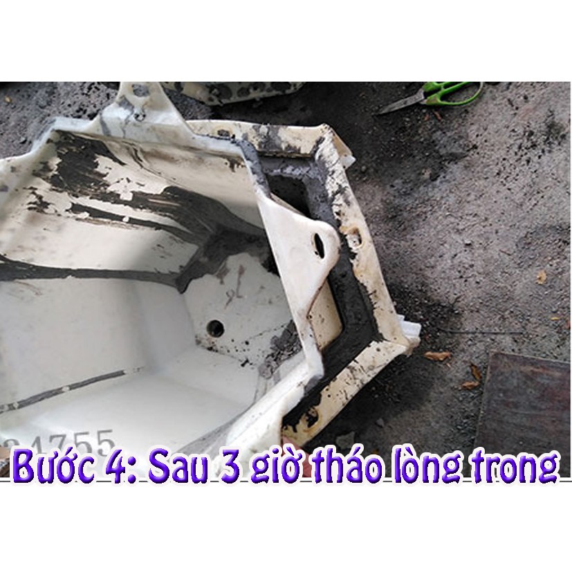 Khuôn Chậu Đúc Bê Tông CHất Liệu ABS 25x20cm