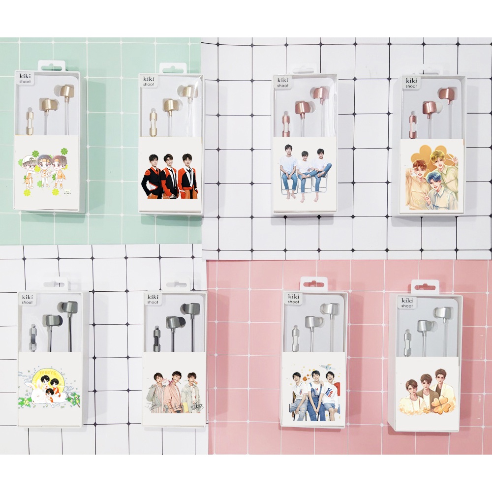 tai nghe tfboys TNGI45 MI-376 earphone con vẹt dễ thương