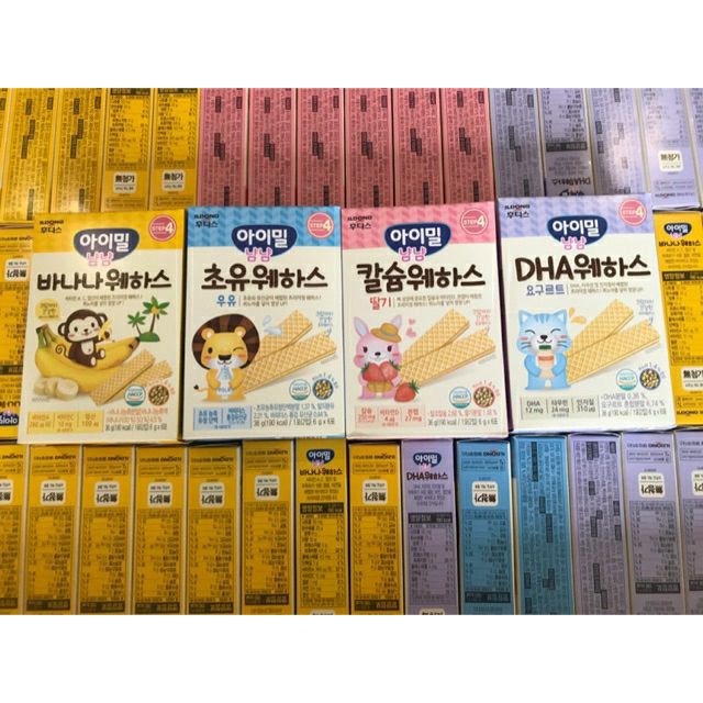 BÁNH XỐP ăn dặm ILDONG cho bé từ 9 tháng date 8-9/2024