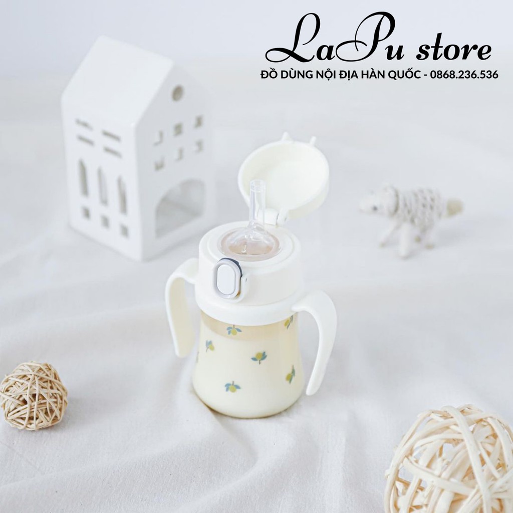 Bình hút nắp bật Olive/Tulip/Cherry/Gấu/Dark size 200ml - 300ml