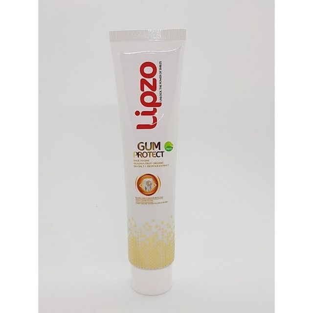 Kem Đánh Răng Cao Cấp Lipzo Gum Protect 185g - Giúp Trắng Răng, Thơm Mát Cả Ngày