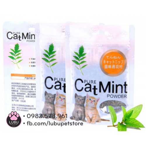 Cỏ Bạc Hà Mèo Catnip Hahale – Gói Catmint