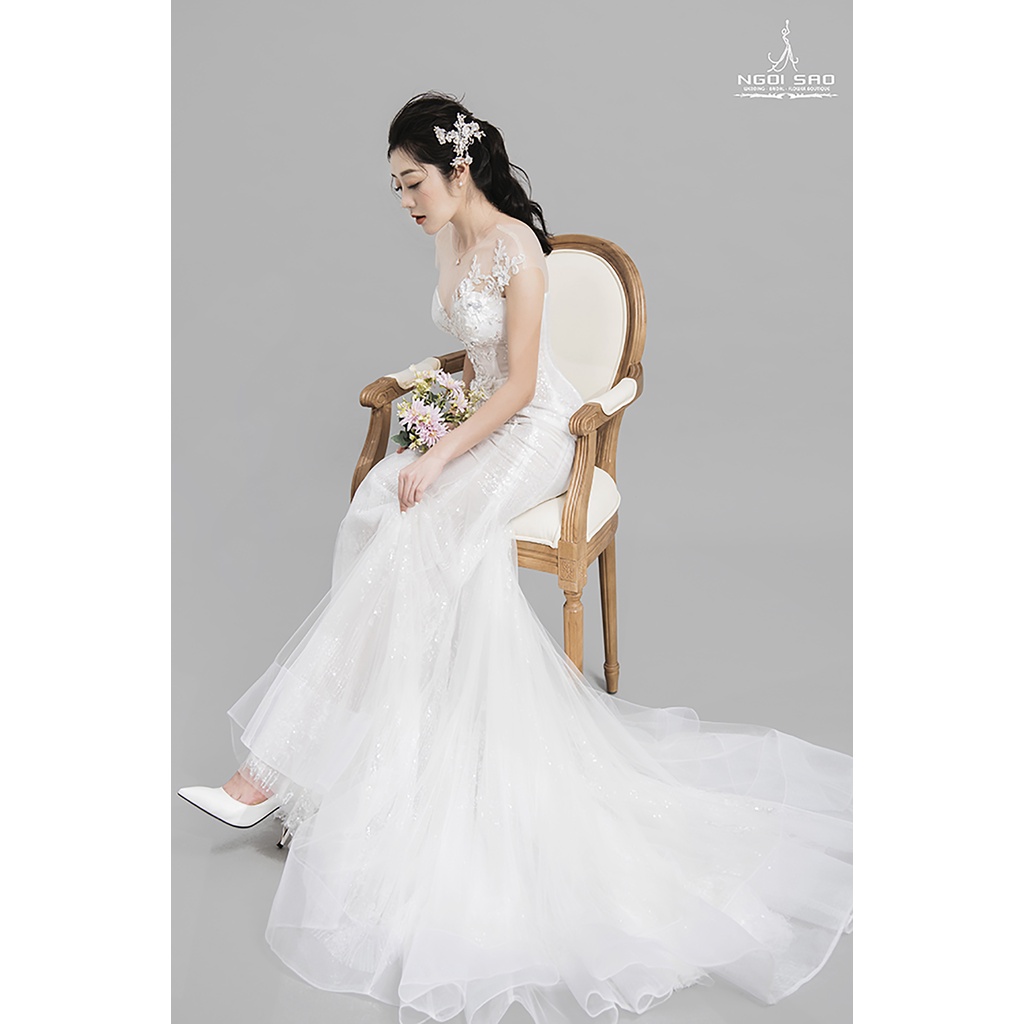 Váy cưới thiết kế Akina Luxury AC08