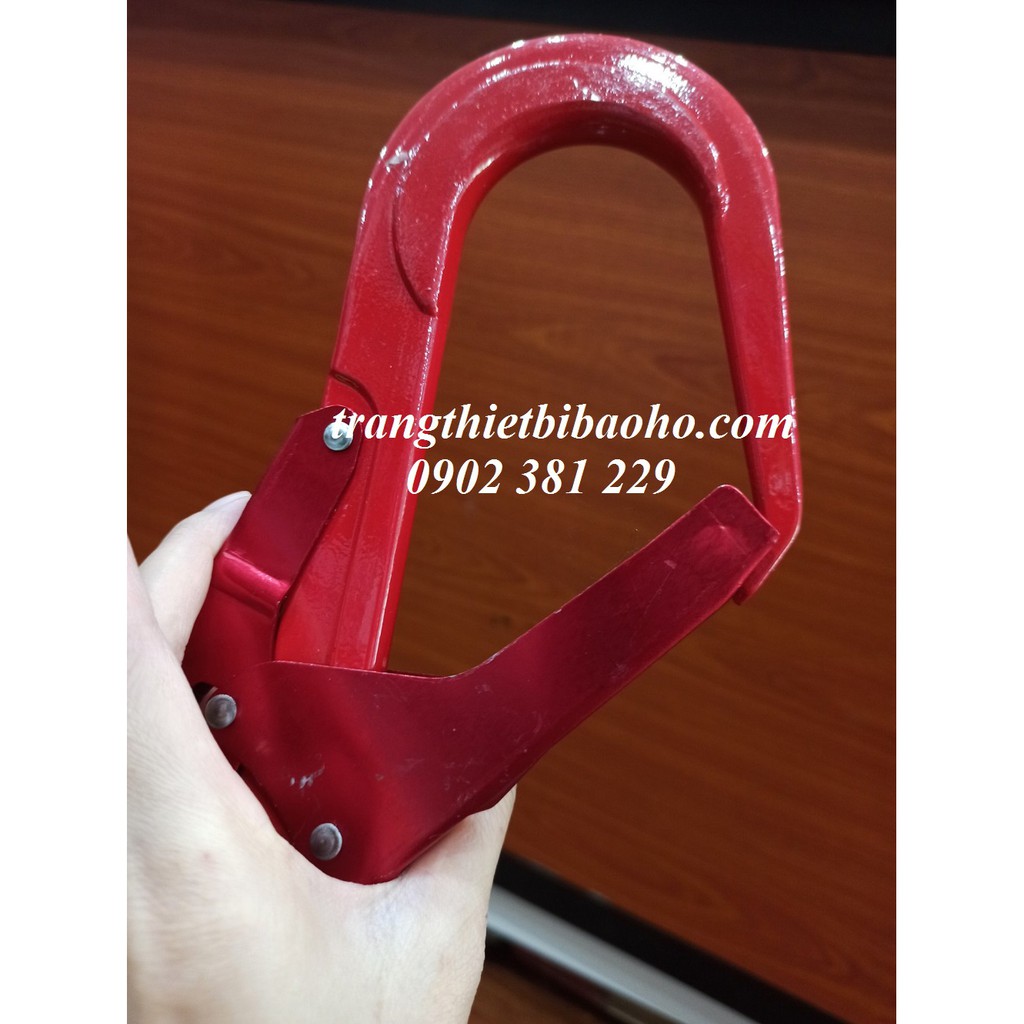 Dây an toàn toàn thân 2 móc nhôm thun đàn hồi giảm sốc sốc Hàn Quốc - DTT-HQ-2MN-GS(DH)